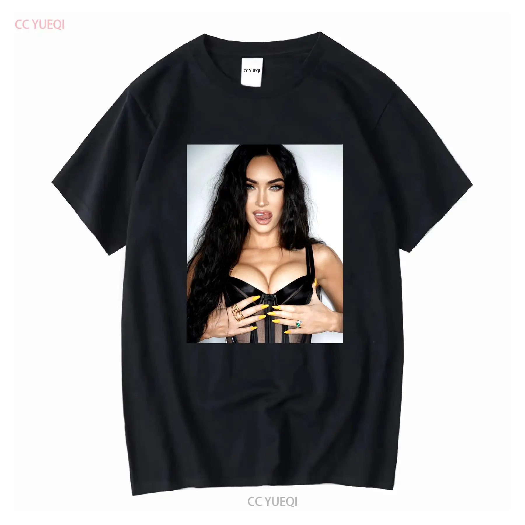 Poster Men Fashion - Megan Fox T 셔츠 포스터 긴