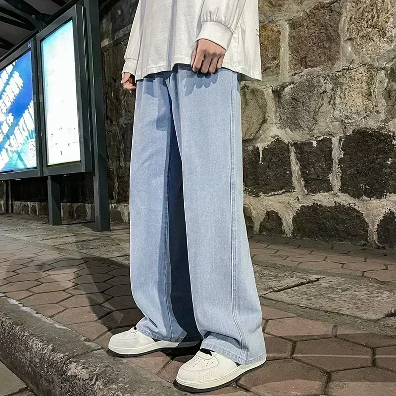 Men'S Fashion Grey Jeans - 한국 스타일의 스트리트 패션, 새로운 트렌드의