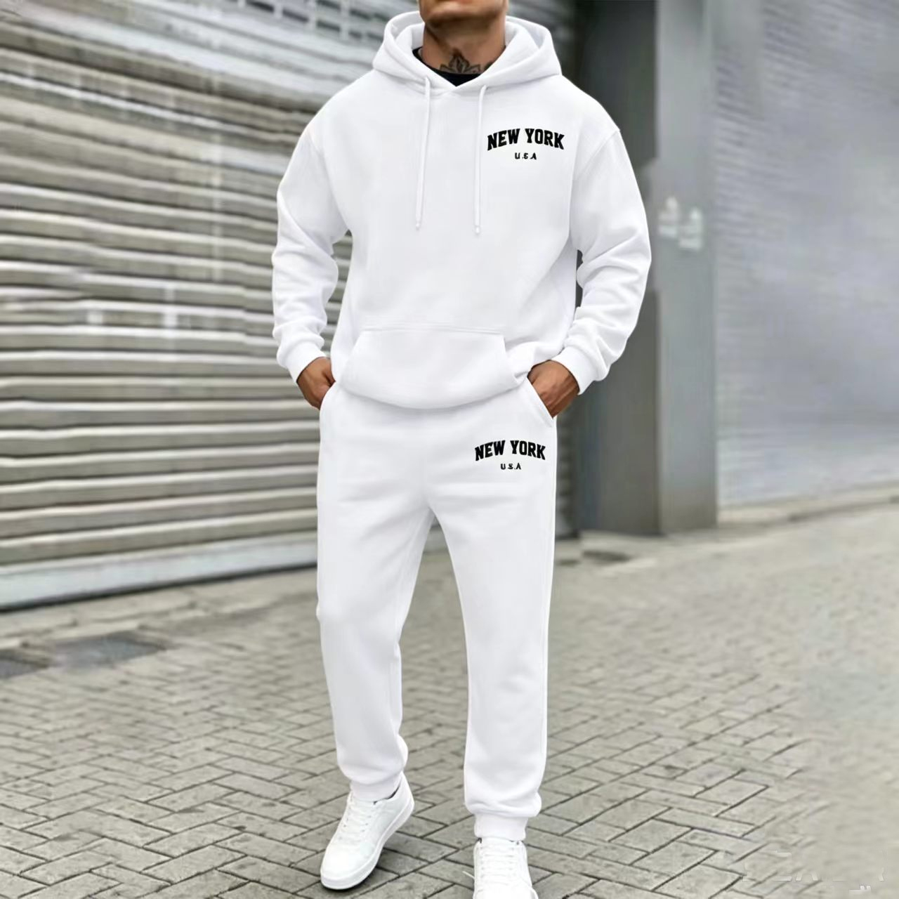 미국 뉴욕시 프린트 남성 스웨트셔츠 부드러운 캐주얼 스 - Men'S Fashion New York 리뷰 및 가격