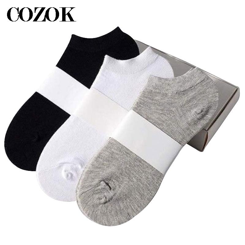 10pcs = 5 쌍 남성 양말 캐주얼 통기성 보트 양 - Socks Ankle Men 리뷰 및 가격