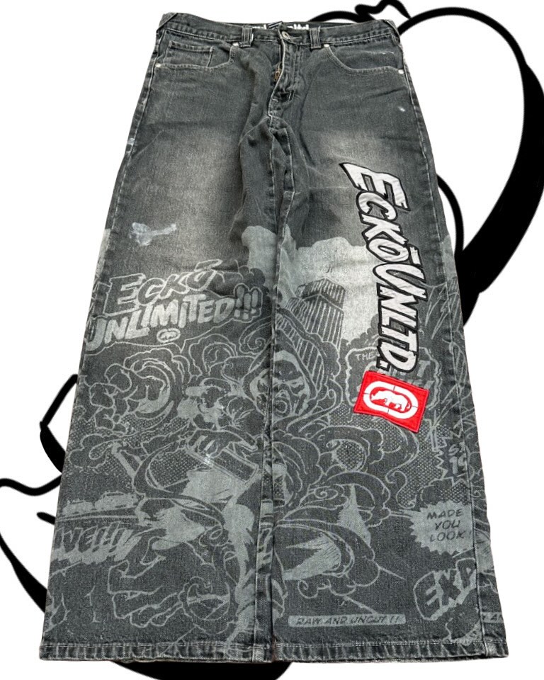 아메리칸 패션 프린팅 청바지 힙합 배기 크로스 레그 진 - Men'S Fashion Grey Jeans 리뷰 및 가격