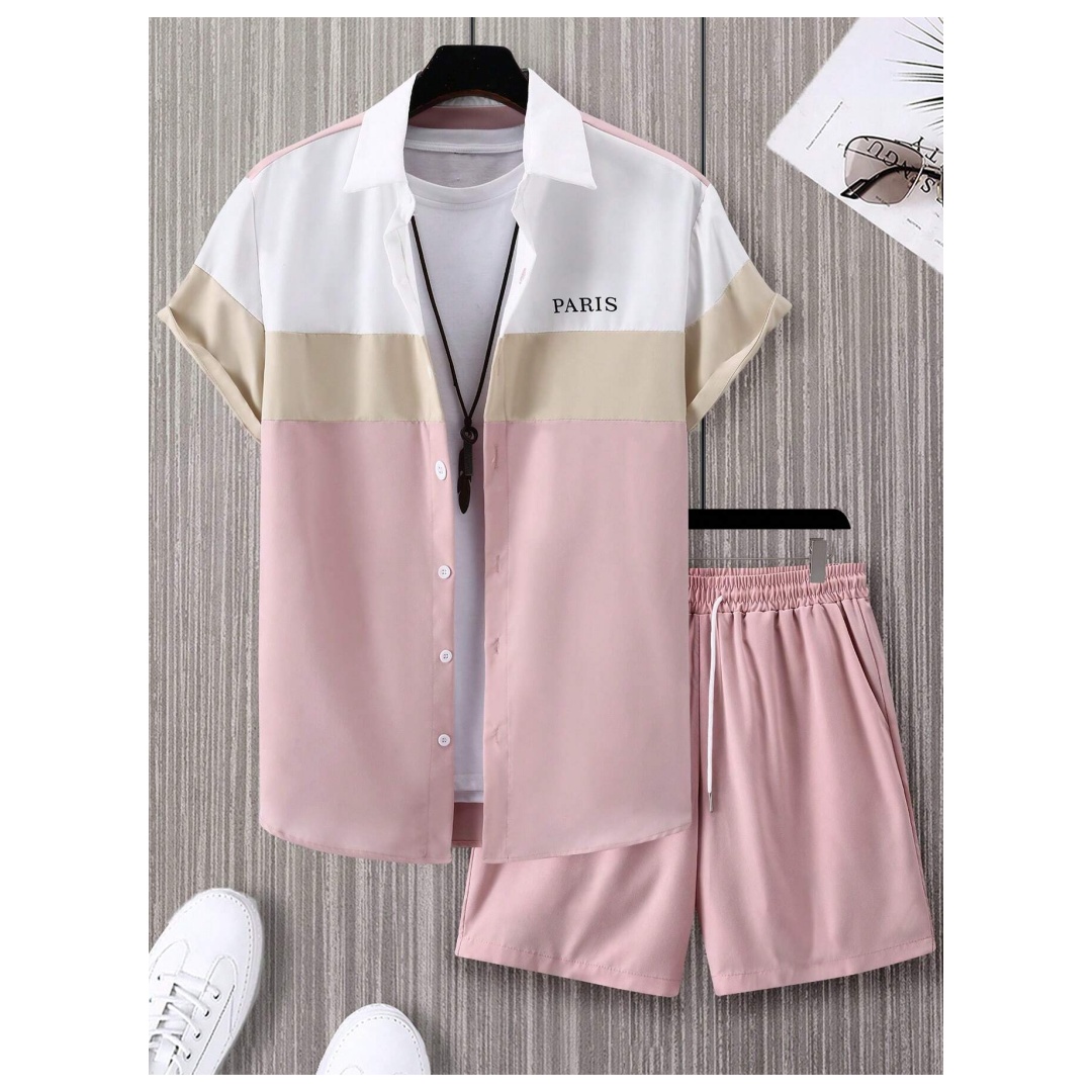 남성 패션 정장 블루 앤 화이트 패치워크 컬러 싱글 브 - Men'S Fashion Videos 리뷰 및 가격