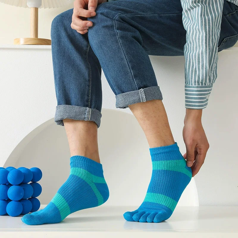 1/5 쌍 남성용 다섯 손가락 발목 양말 피트니스 스포 - Socks Ankle Men 리뷰 및 가격