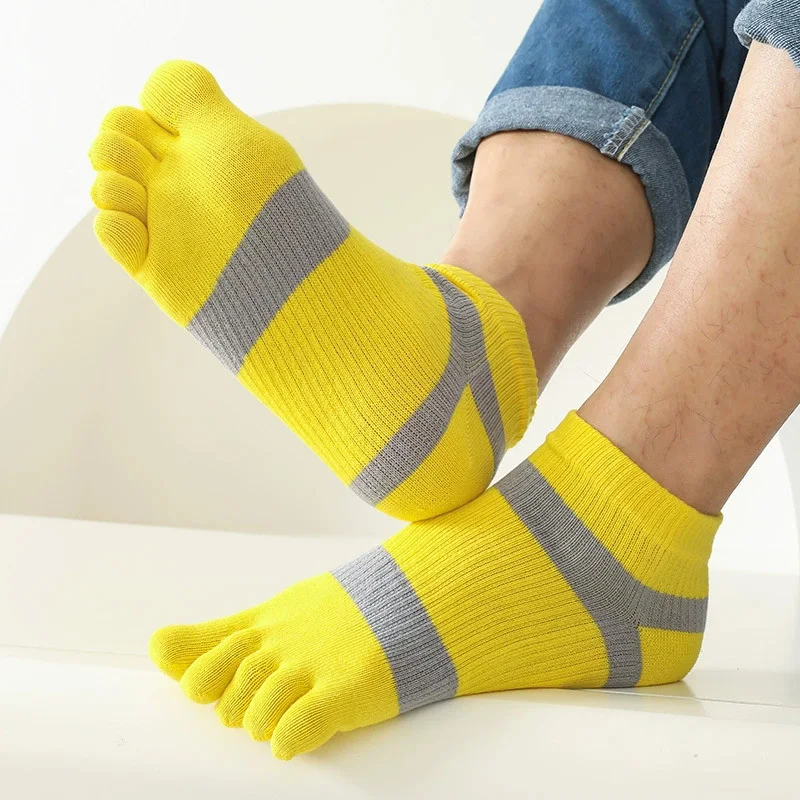 1/5 쌍 남성용 다섯 손가락 발목 양말 피트니스 스포 - Socks Ankle Men 리뷰 및 가격